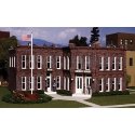 County Courthouse - Woodland Scenics DPM Landmark Structures(R) -- Kit - 8-3/8 x 5-15/16′ 21.2 x 15.1cm, HO, Design Preservati