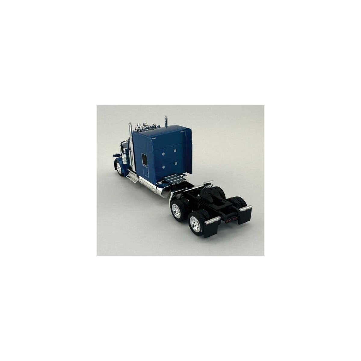 Peterbilt 589 Stand-Up Sleeper-Cab Semi Tractor - Assembled -- Metallic Blue, HO, HO Logistics Replicas 589065