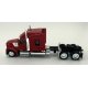 Kenworth 990 Stand-Up Sleeper-Cab Semi Tractor - Assembled -- Red, HO, HO Logistics Replicas 990085