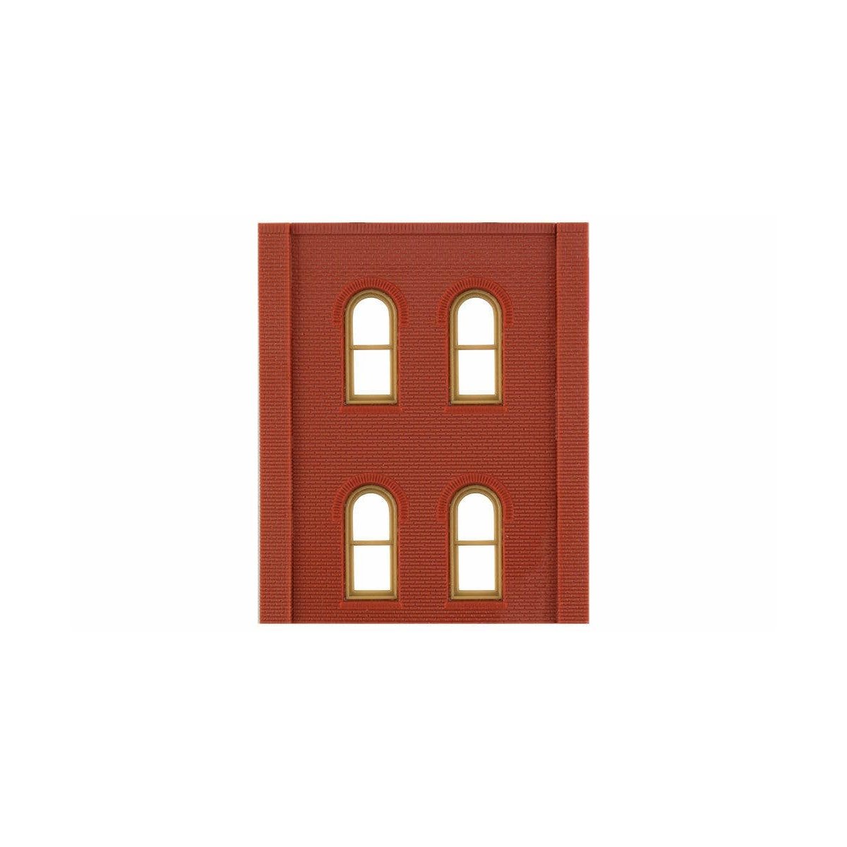 Modular Building System(TM) -- Two-Story Wall Sections w/4 Arched Windows - Kit, HO Design Preservation Models 30108