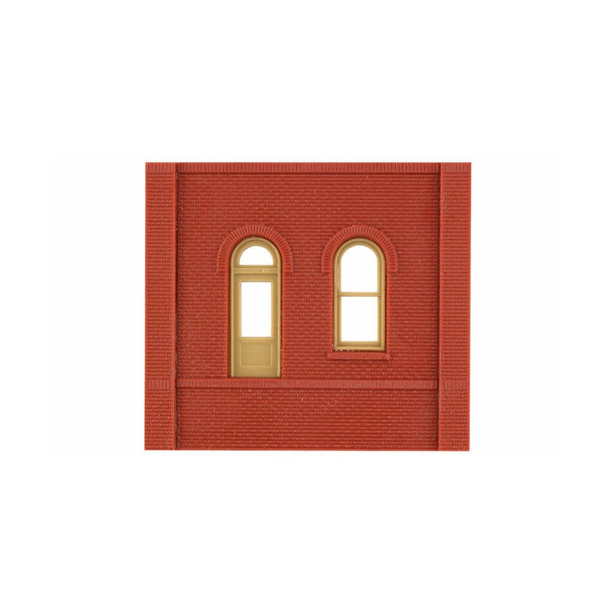 Modular Building System(TM) -- Dock Level Wall Sections w/Arched Entry - Kit, HO Design Preservation Models 30105