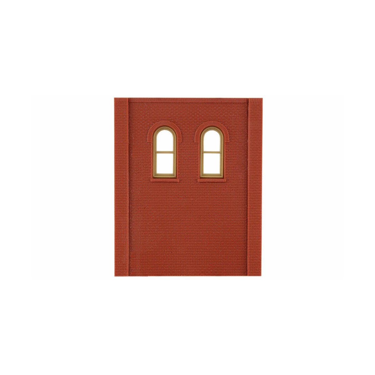 Modular Building System(TM) -- Two-Story Wall Sections w/2 2nd Story Arched Windows - Kit, HO Design Preservation Models 30109