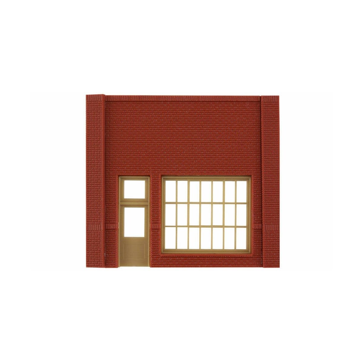 Modular Building System(TM) -- Street Level Wall Sections w/Steel Sash Entry - Kit, HO Design Preservation Models 30171