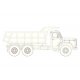 Magirus Jupiter Dump Truck - Assembled -- Various Colors, HO, Brekina Automodelle 10225