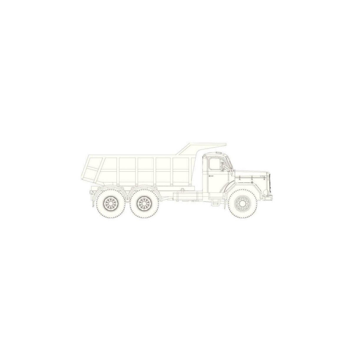 Magirus Jupiter Dump Truck - Assembled -- Various Colors, HO, Brekina Automodelle 10225
