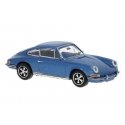 1968-1973 Porsche 911 - Assembled -- Blue, White, HO, Brekina Automodelle 16234