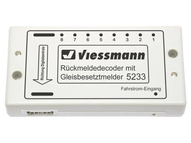 Feedback Decoder W/Occupancy Detection -- For Marklin Digital System, All Scales, Viessmann Modellspielwaren 5233