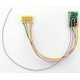 M4P-3.5` 1 Amp, 4 Function DCC Decoder - Control Only -- With 3.5` 8.89cm Harness, NMRA, All Scales, Train Control Systems 1392