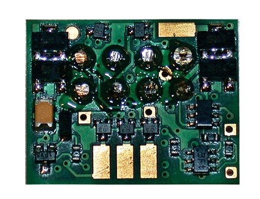 DP5 5-Function DCC Decoder w/Direct 8-Pin NMRA Plug On Board - Control Only -- Direct Board Moun, HO, Train Control Systems 1335
