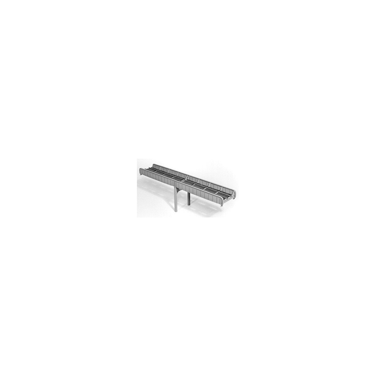 100′ Through Girder Bridge -- Single-Track, HO Micro Engineering 75522