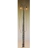 Lattice Mast Light -- Two Arm, 6′ High, HO, Brawa Modellspielwaren 5520