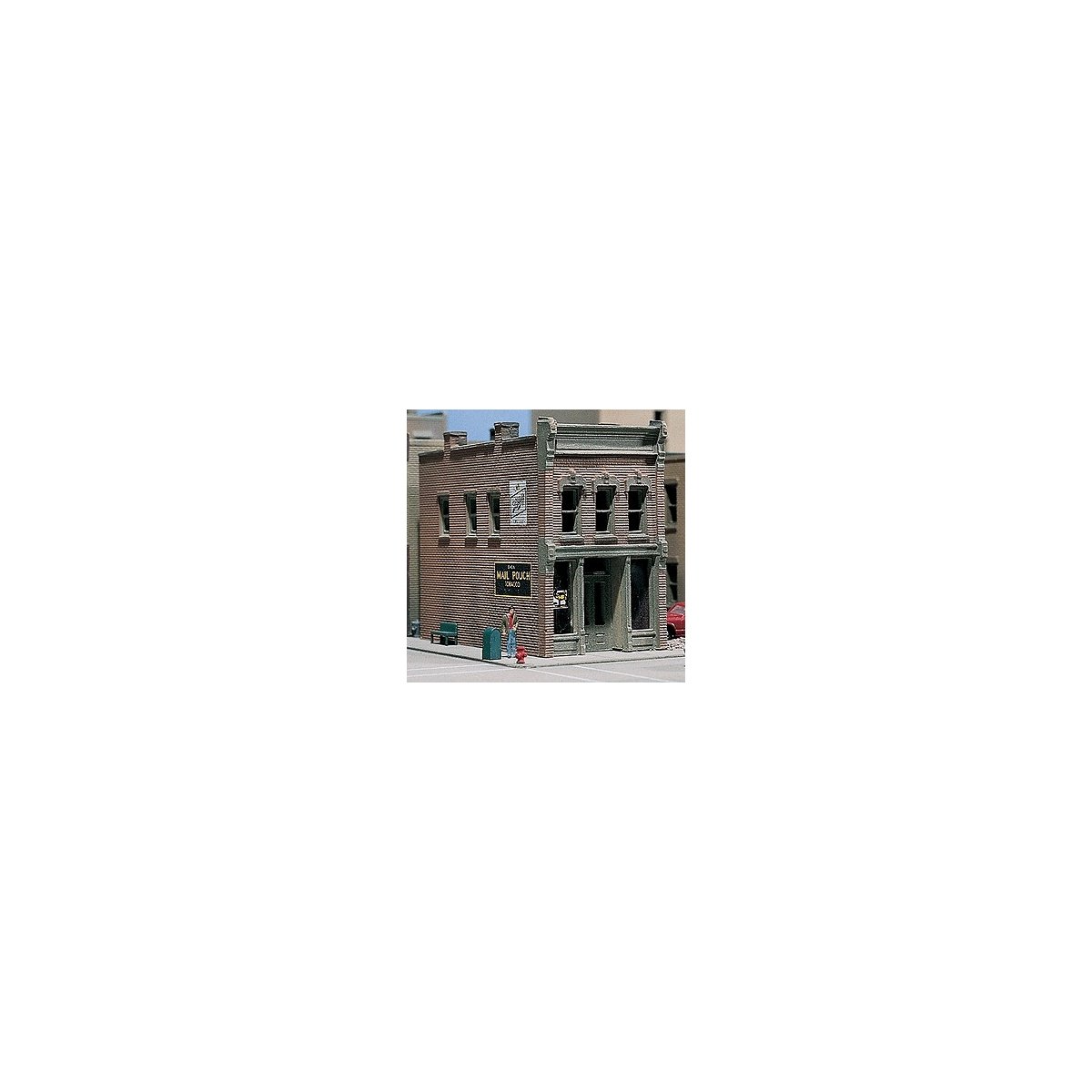 Cricket′s Saloon - Woodland Scenics DPM Landmark Structures(R) -- Kit - 1-3/8 x 2-3/4′ 3.4 x 6.8cm, N Design Preservation Mo