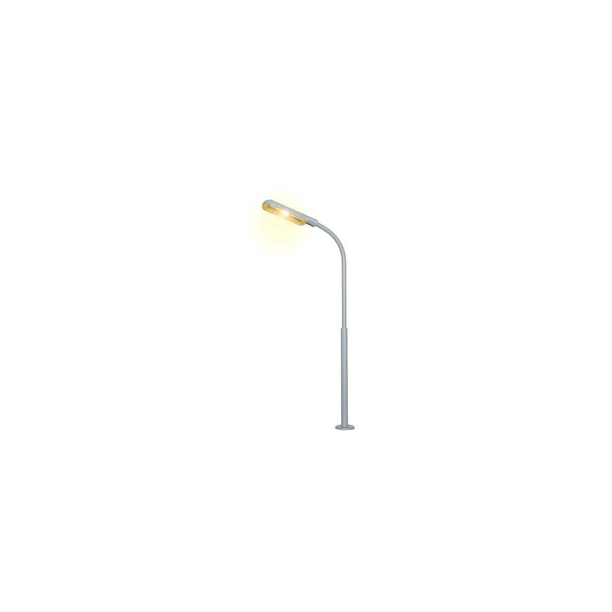 Whip Lamp -- Yellow LED 3-15/16′ 10cm, HO, Viessmann Modellspielwaren 6091