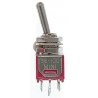 Sub Miniature Toggle Switches -- DPDT 3AMP 120V, All Scales, Miniatronics Corp. 3610005