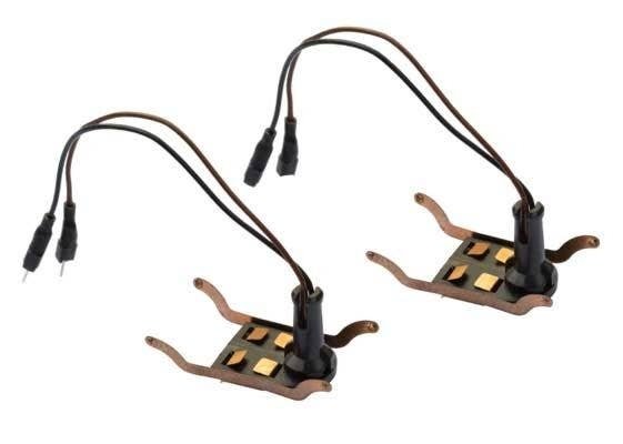 Asymmetrical Connection Hardware -- For the 739-73410 and 73411 Lighting Kits, HO, Trix 66716