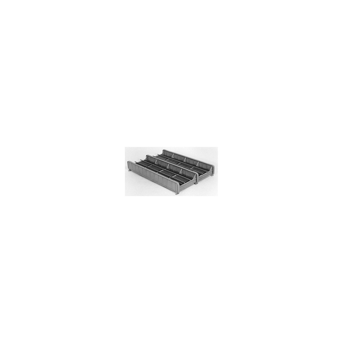 50′ Thru Girder Bridge -- Double Track, HO Micro Engineering 75521