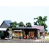Wayside Station -- 4-7/8 x 3-3/16′ 12.4 x 8.1cm, HO Faller Gmbh 110091