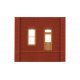 Modular Building System(TM) -- Dock Level Wall Sections w/Rectangular Entry - Kit, HO Design Preservation Models 30136