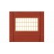 Modular Building System(TM) -- Dock Level Wall Sections with Steel Sash Window - Kit pkg(4), HO Design Preservation Models 30173