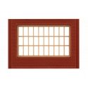 Modular Building System(TM) -- One-Story Wall Sections w/Steel Sash Window - Kit, HO Design Preservation Models 30175