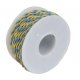 Two Conductor Hookup Wire - 22 Gauge - 30′ -- Yellow & Blue, All Scales, Wire Works 222070304
