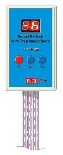 SmartSwitch(TM) Complete Set -- Programming Board and 4 Each: Servos, Toggle Switches, Cables, All Scales, Peco PLS100