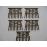 Double Track Bents pkg(5) -- 12′ Tall, O Grand Central Scenery TB31