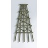 Wood Trestle Bents - Assembled -- Extra Large - 8-1/2′ 21.6cm Tall pkg(5), HO Grand Central Scenery TB4