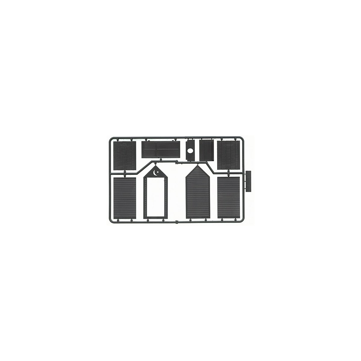 Outhouse -- Kit - 1-1/8′ 2.9cm Square, O Grandt Line Products Inc 3581