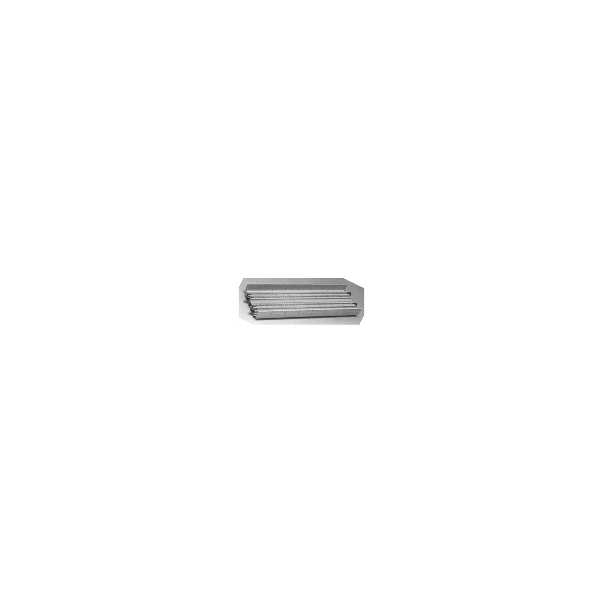 Double-Track Straight Viaduct -- 9-3/4′ 24.8cm pkg(2), N Kato USA Inc 20401