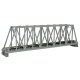 Single-Track Truss Bridge - Unitrack -- Gray 9-3/4′ 24.8cm, N Kato USA Inc 20432