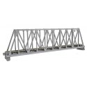 Single-Track Truss Bridge - Unitrack -- Silver 9-3/4′ 24.8cm, N Kato USA Inc 20433