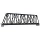 Single-Track Truss Bridge - Unitrack -- Black 9-3/4′ 24.8cm, N Kato USA Inc 20434