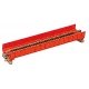 Single-Plate Girder Bridge - 7-5/16′ 186mm -- Red, N Kato USA Inc 20450
