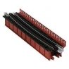 Curved-Deck Girder Bridge with Code 80 Track - Assembled - Unitrack -- 19′ 481mm Radius, 15 Degrees, N Kato USA Inc 20470
