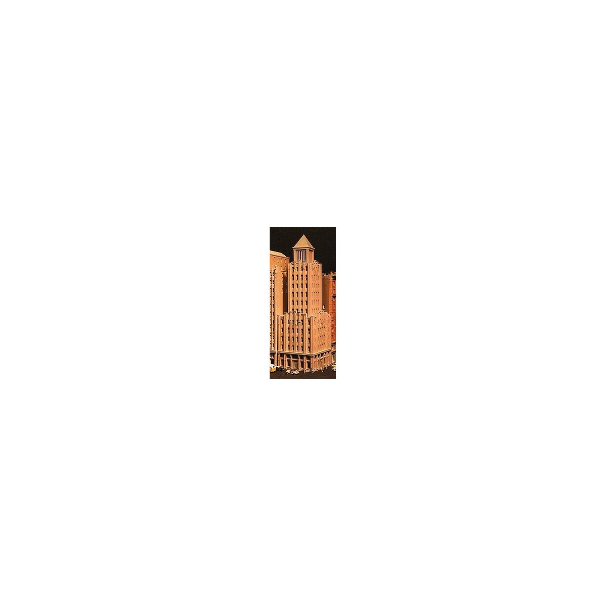 Temple Tower -- Cast-Resin Kit - 4 x 4 x 13-1/2′ 10.2 x 10.2 x 34.5cm, N Lunde Studios 7