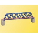 Box Girder Bridge w/Piers -- Blue 12-23/32 x 1-23/64′ 31.8 x 3.4cm, N, Kibri 37667