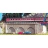 Center Stone Arched Arcades -- 33.9cm, N Kibri 37670