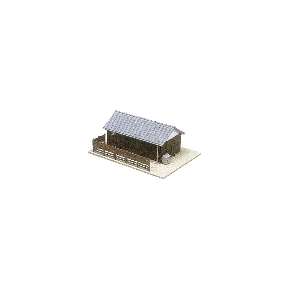 Rural Section House - Assembled, N Kato USA Inc 23235