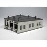 Three-Stall Concrete Roundhouse -- Kit - 7-7/8′ 20cm Deep, 10-Degree Stalls, N Kato USA Inc 23240