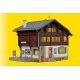 Litziruti Station w/Lights -- Kit - 6-5/16 x 5-1/2 x 5-1/2′ 16 x 14 x 14cm, HO Kibri 39497