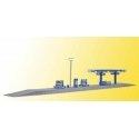 Modern Platform w/LED Lights -- Kit, HO, Kibri 39557