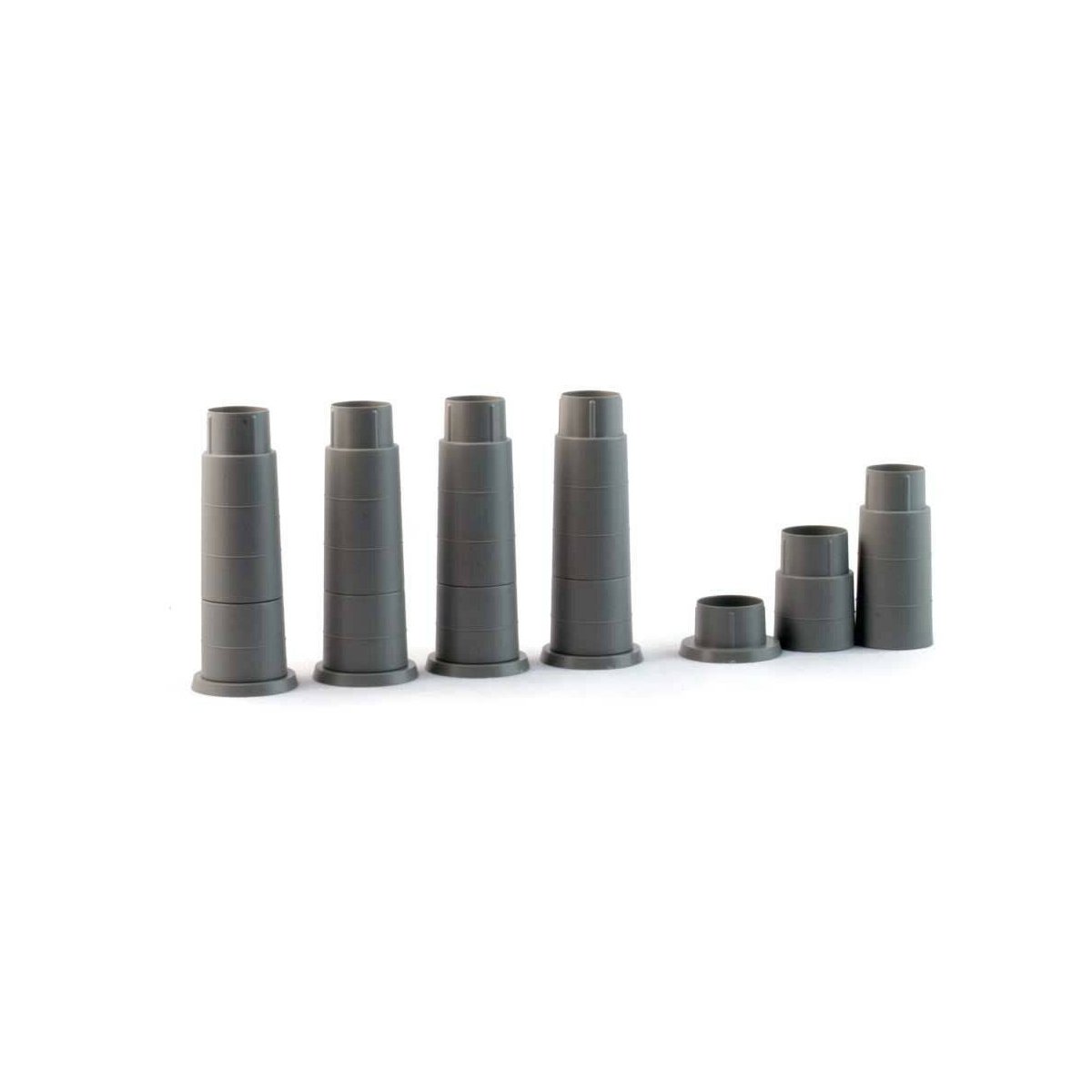 Adjustable Trapezoid Bridge Pier Riser -- Kit pkg(5), N Kato USA Inc 23068