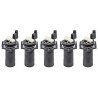 Trapezoid-Shaped Single-Track Bridge Piers -- Kit pkg(5), N Kato USA Inc 23069