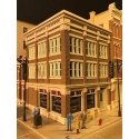Saccos Department Store -- Resin Kit - 4 x 4 x 5-3/8′ 10.2 x 10.2 x 13.7cm, HO, Lunde Studios 36