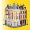 Town House w/Woman & Interior LED Light -- Kit - 8-7/8 x 9-1/4 x 7-1/2′ 22.5 x 23.5 x 19cm, HO Kibri 38295