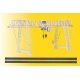 Wasel Gantry Crane -- Kit - 17-5/16 x 6-11/16 x 7-1/16′ 44 x 17 x 18cm, HO Kibri 38531