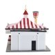 Kentucky Fried Chicken(R) Drive-In -- Kit - 8-3/8 x 4-1/4′ 21.3 x 10.8cm, HO Life-Like Products 1394