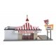 Kentucky Fried Chicken(R) Drive-In -- Kit - 8-3/8 x 4-1/4′ 21.3 x 10.8cm, HO Life-Like Products 1394