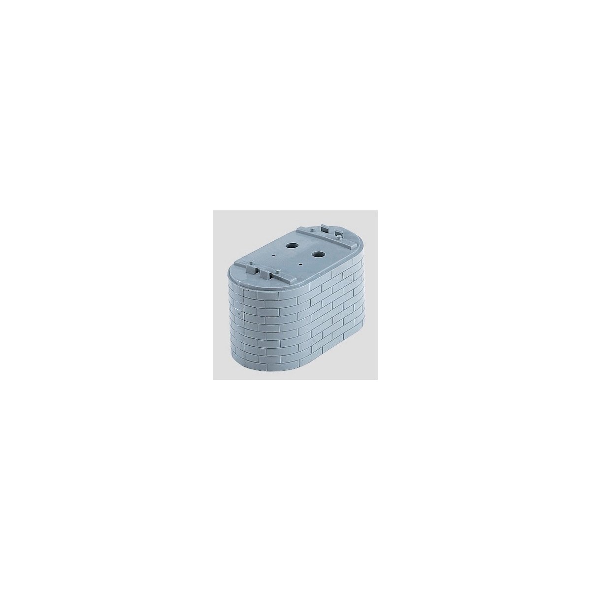 Bridge Pillar pkg(2) -- 1-3/16′ 3cm, HO Marklin, Inc 7253